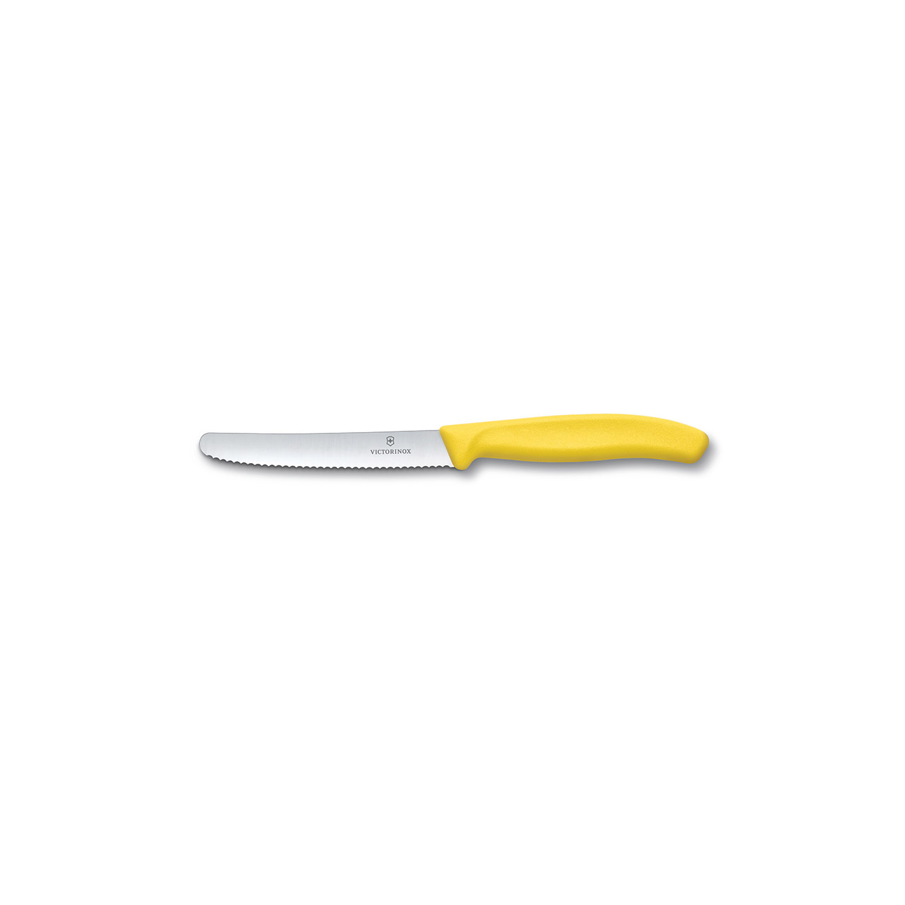 Tomato Knife Wavy Edge 14 cm yellow