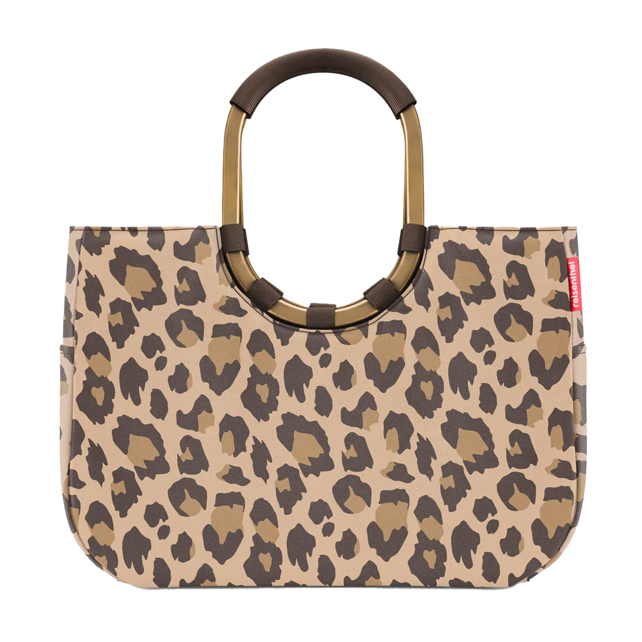 Shopping bag loopshopper L frame leo macchiato