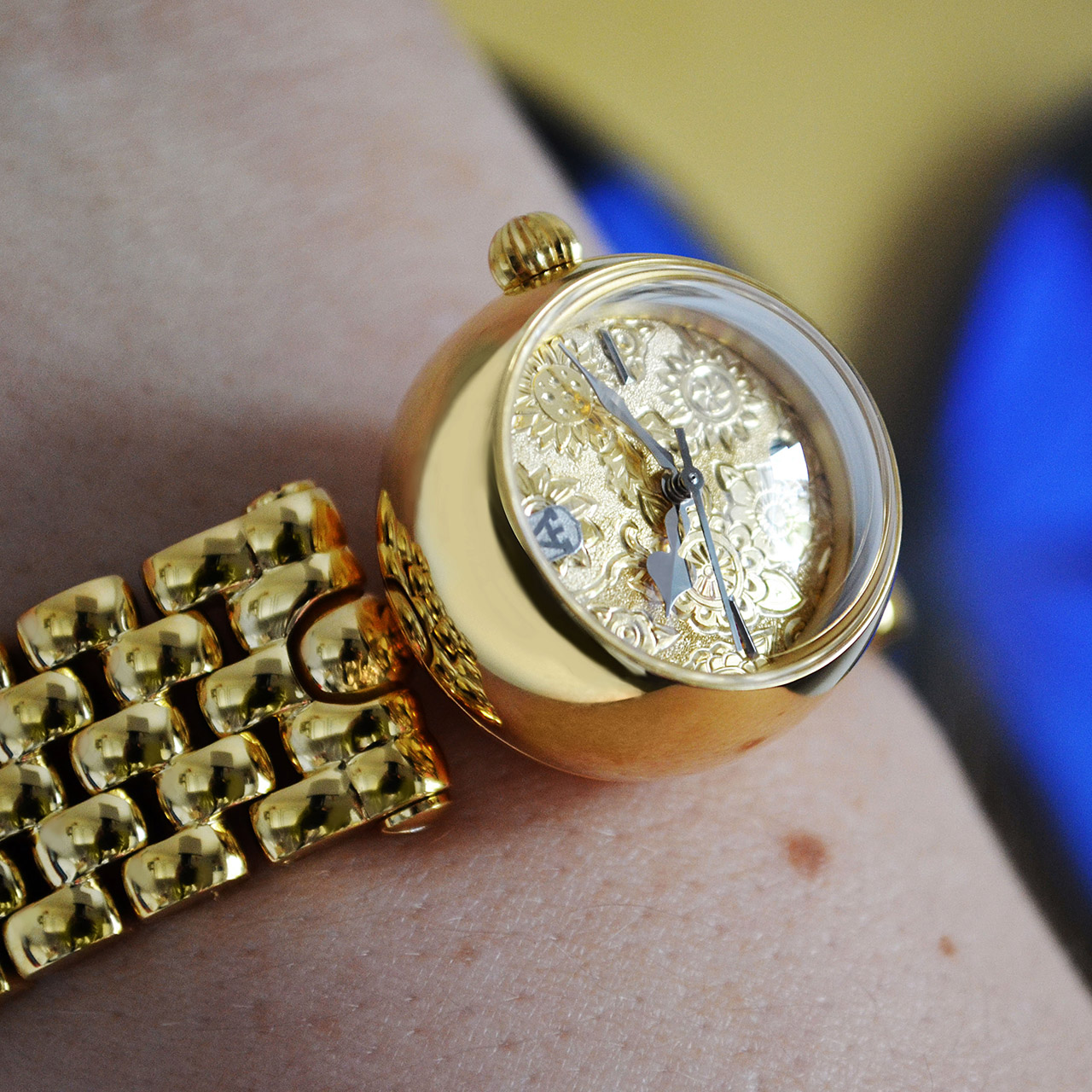 Armbanduhr Automatik gold