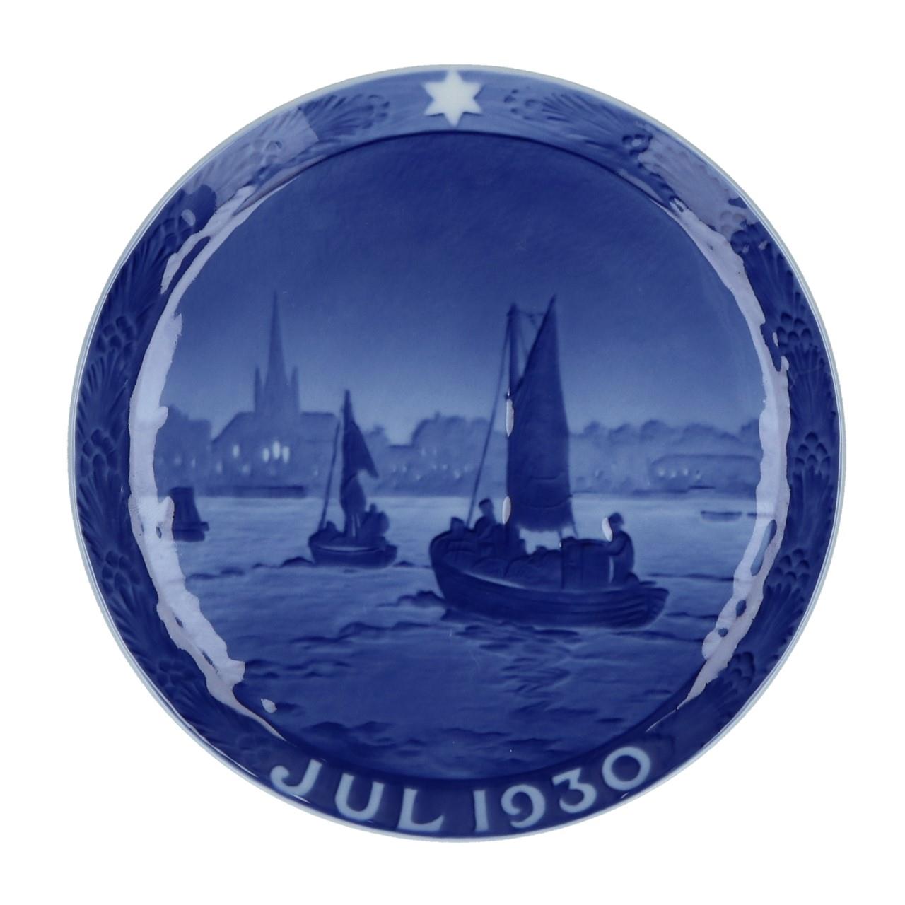 Christmas Plate 1930, 18 cm