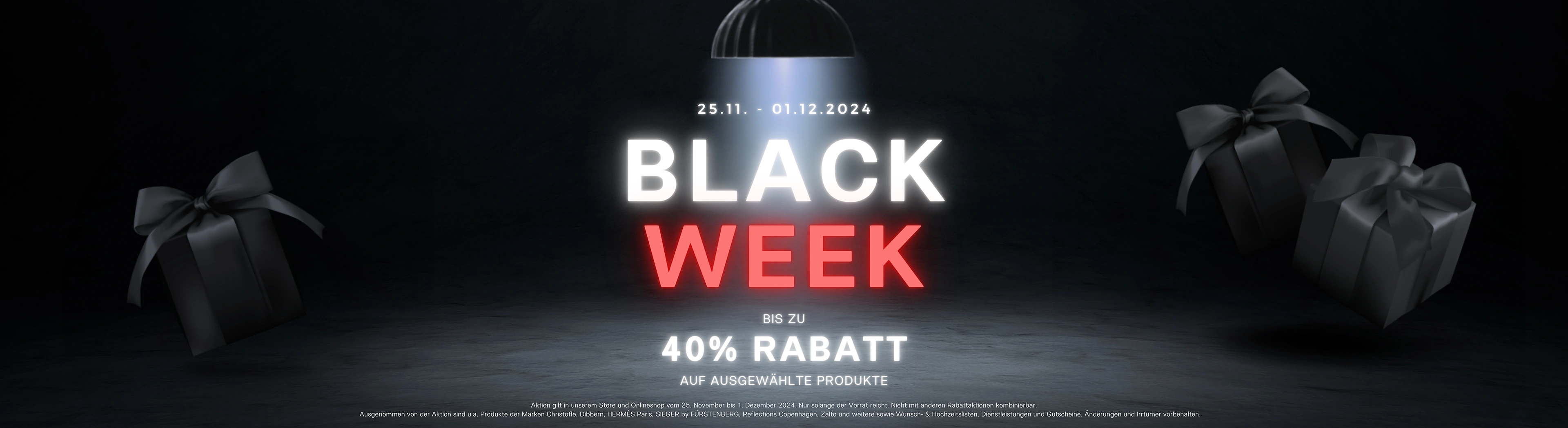 Black Week Sale bei Franzen: Vom 25.11. bis 1.12.2024 bis zu 40% Rabatt auf ausgewählte Produkte!