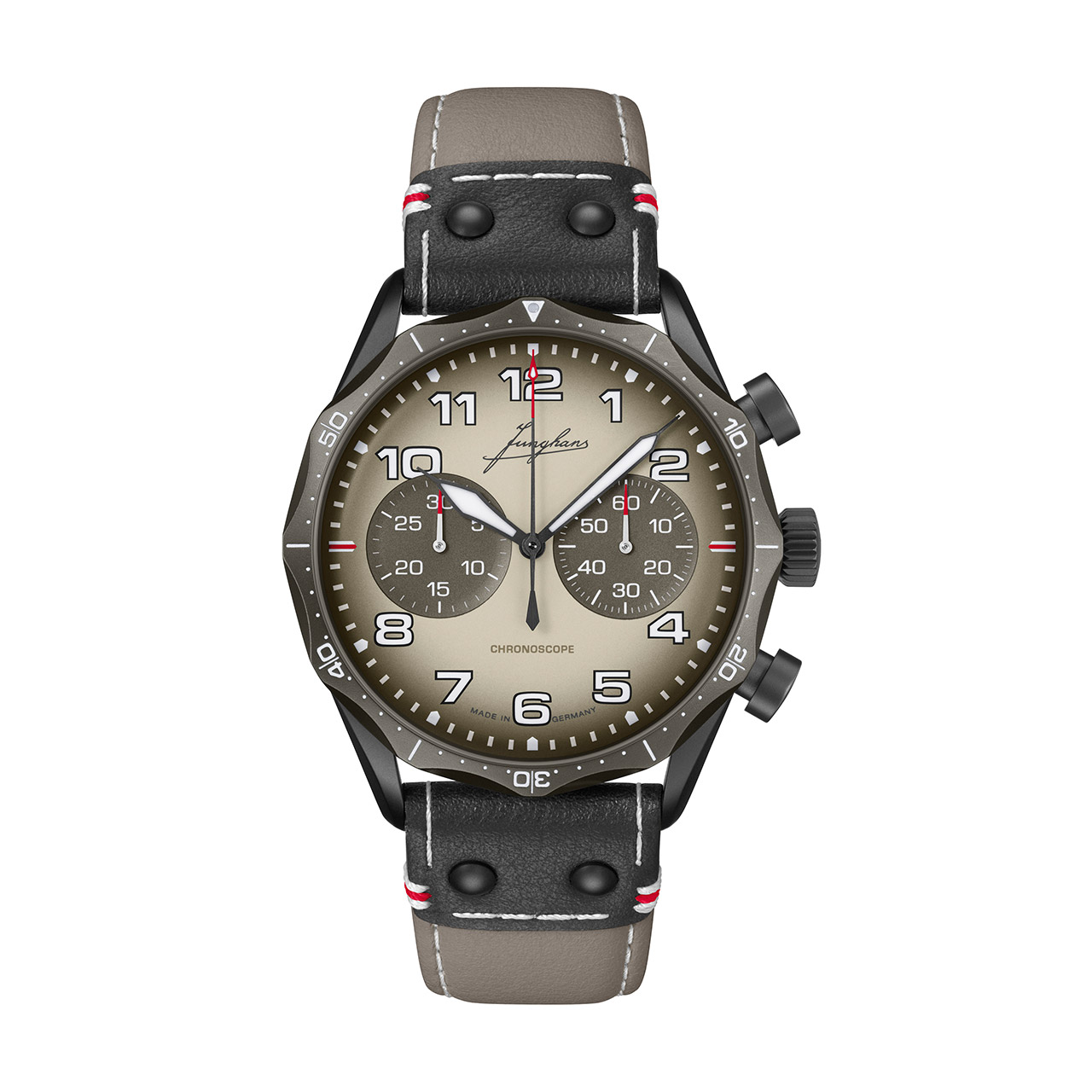 Watch Meister Pilot Chronoscope desert