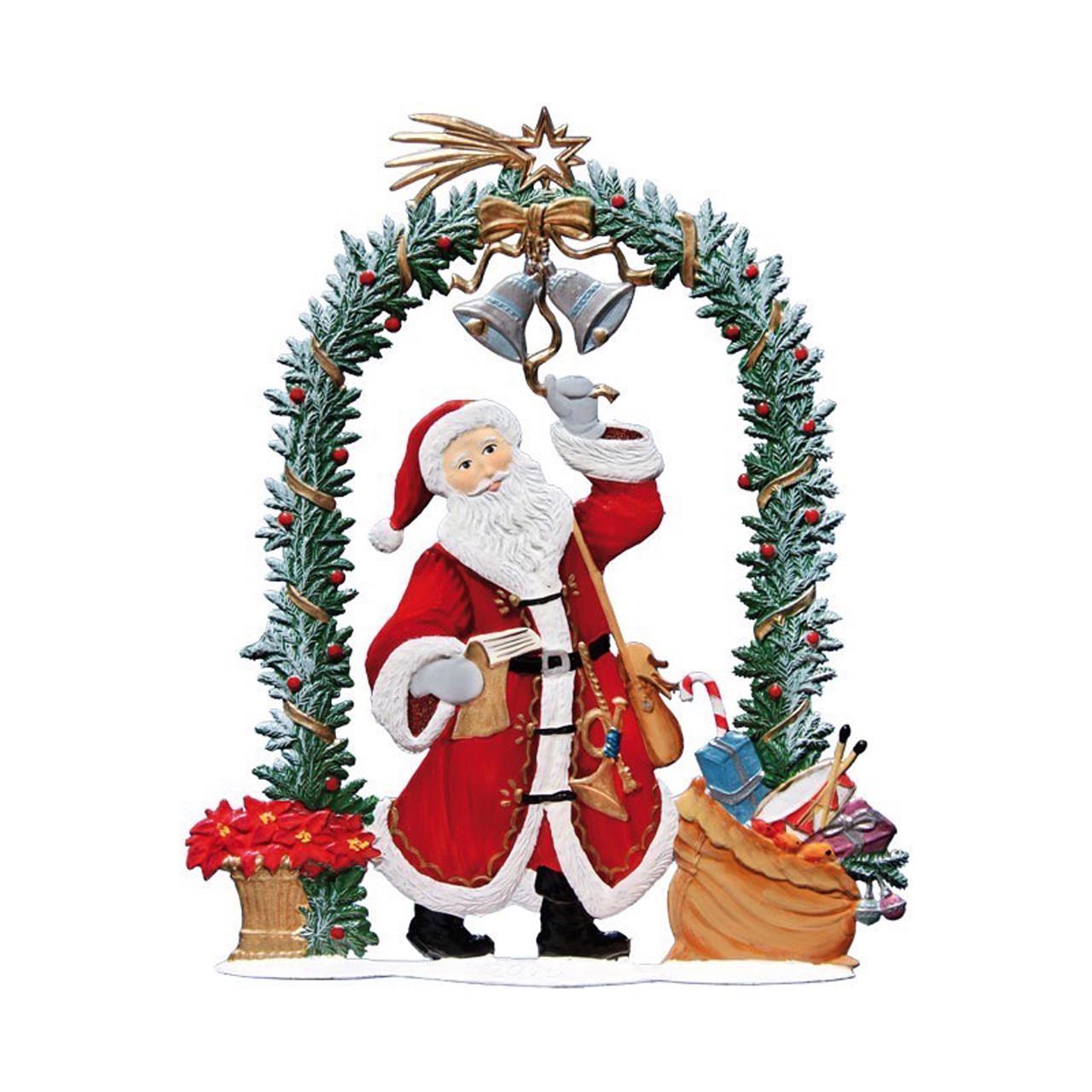 Santa at the Christmas Gate