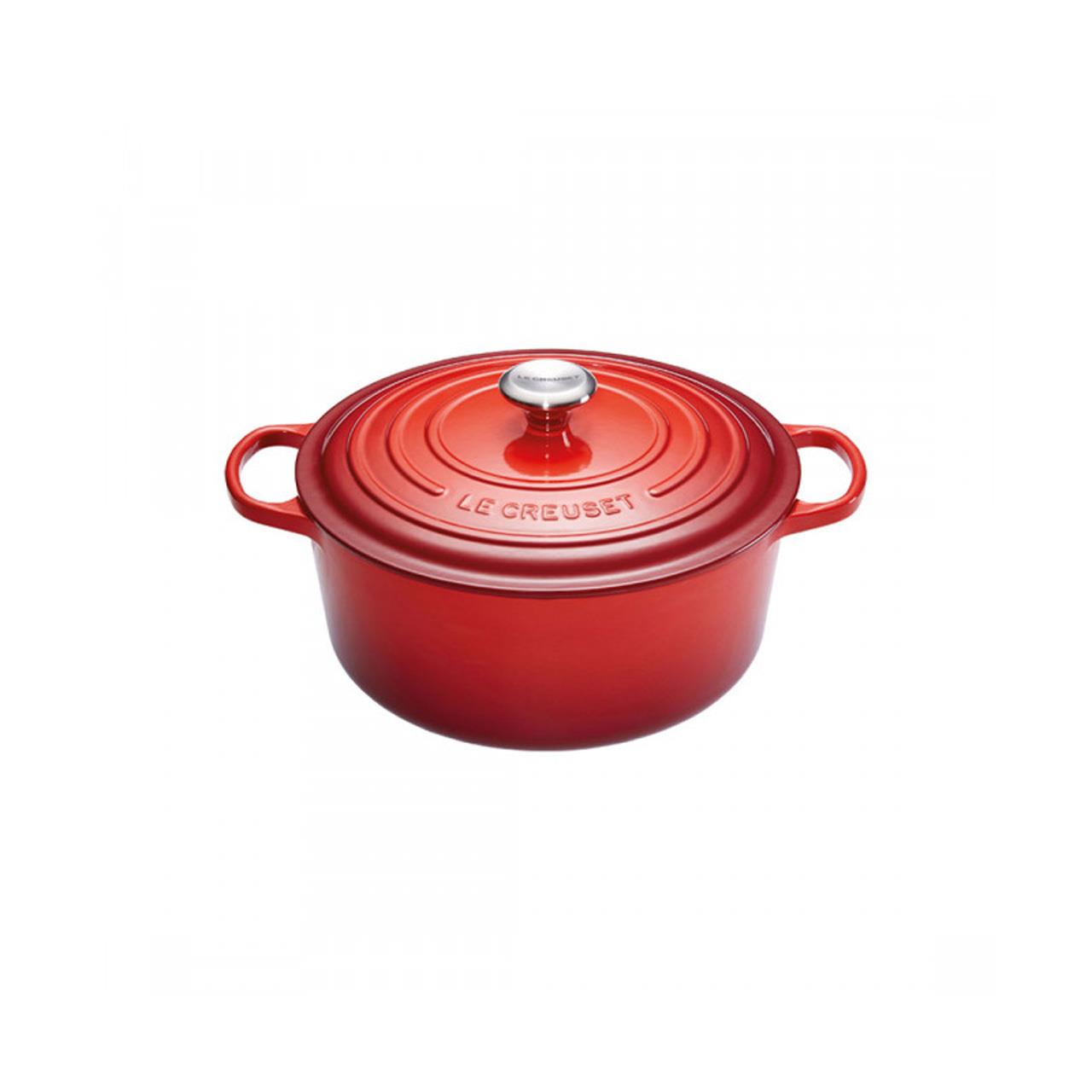 Roasting Pan round 24 cm cherry-red