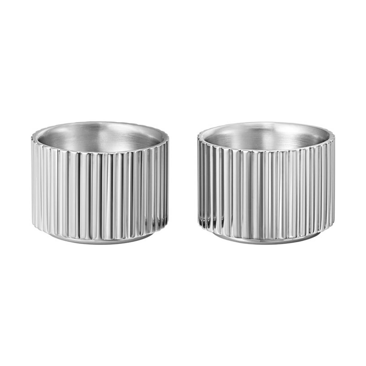 Egg Cup Set 3.3 cm stainless steel