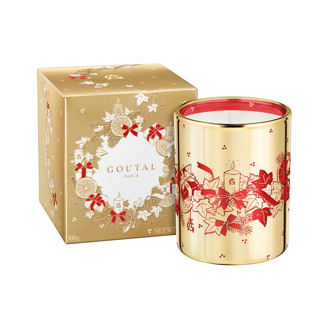 Scented candle 300 g Noel Une Forêt D´Or Edition 2021