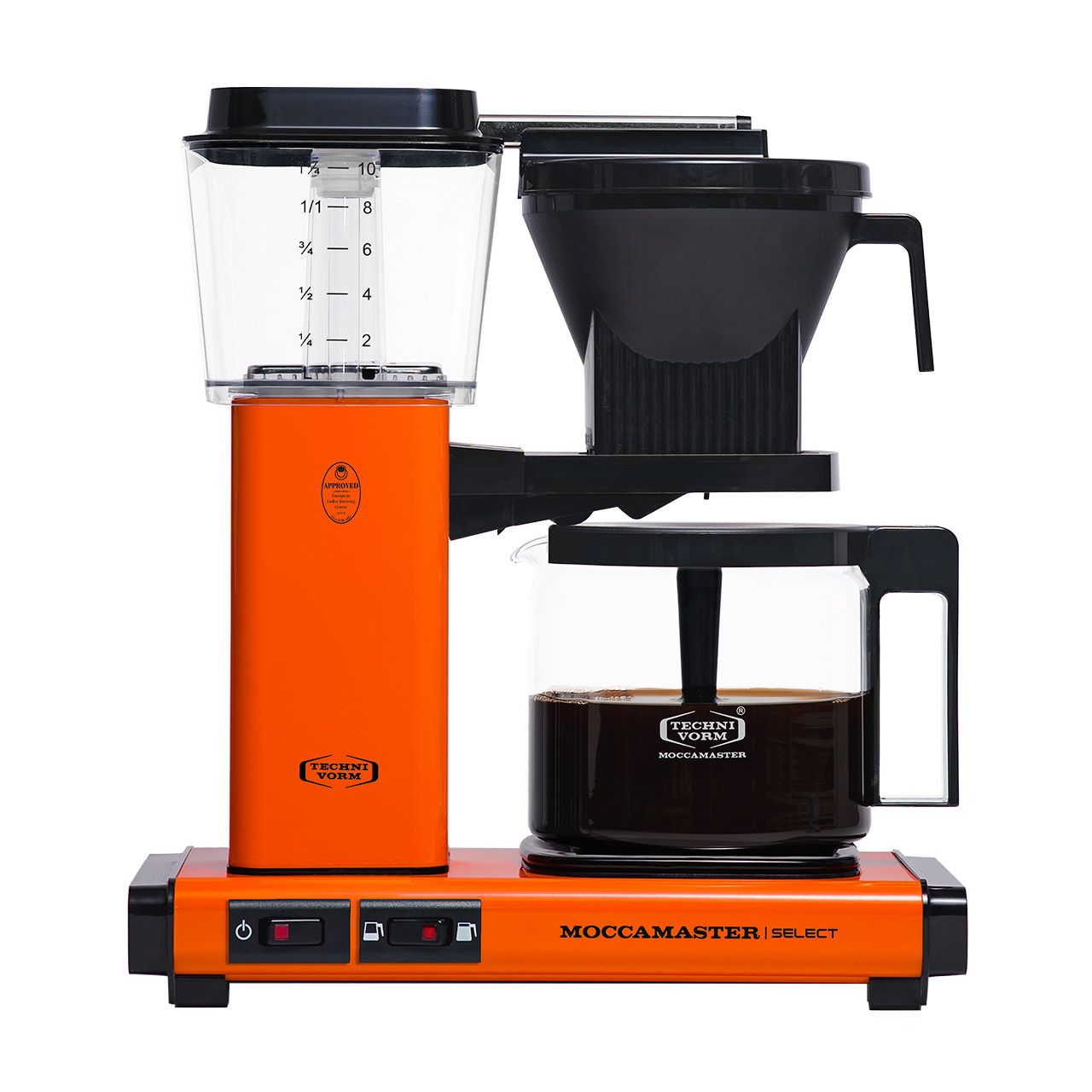 Kaffeemaschine orange