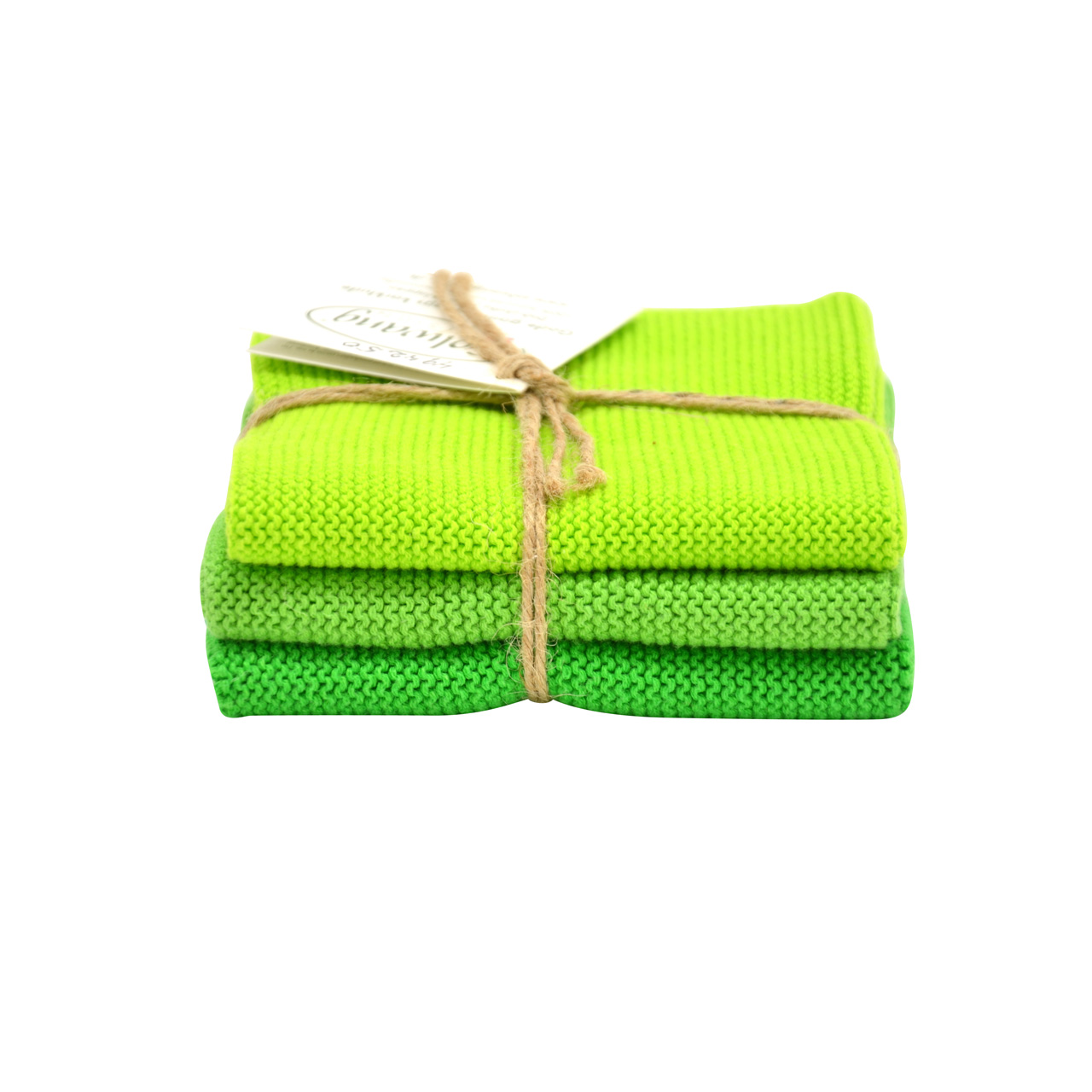 Dish Cloths (3 pcs.) fresh green combi