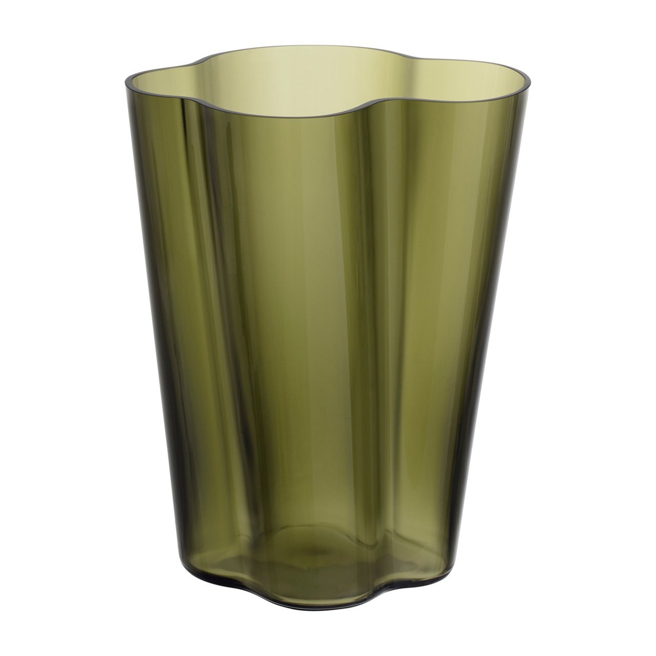 Vase 27 cm moss green