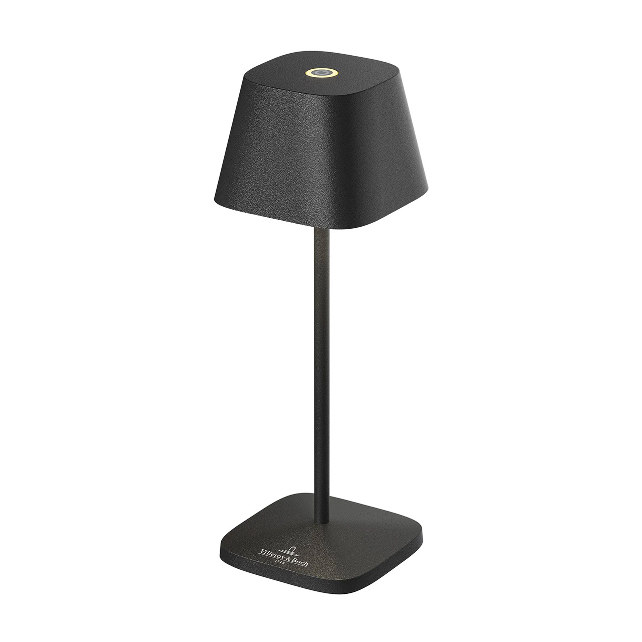 Tischlampe LED 20 cm dimmbar schwarz