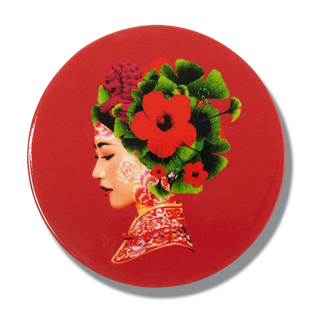 Coasters (4 pcs.) 10 cm Lotus