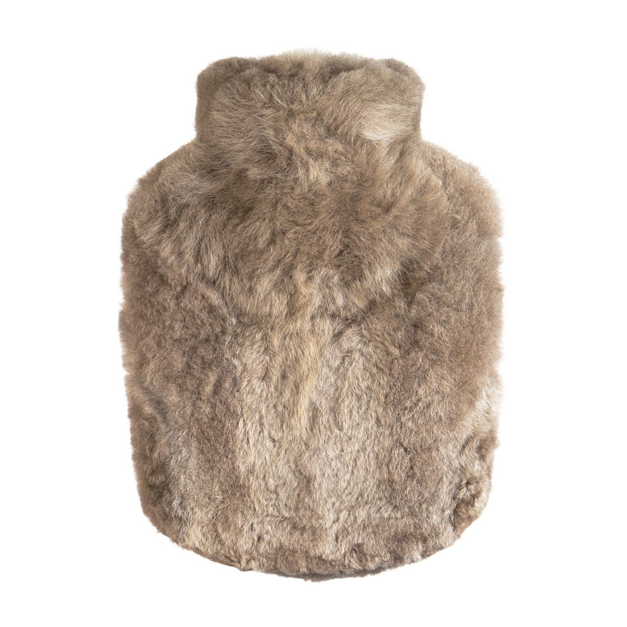 Hot Water Bottle Alpaca-Fur 3 l taupe