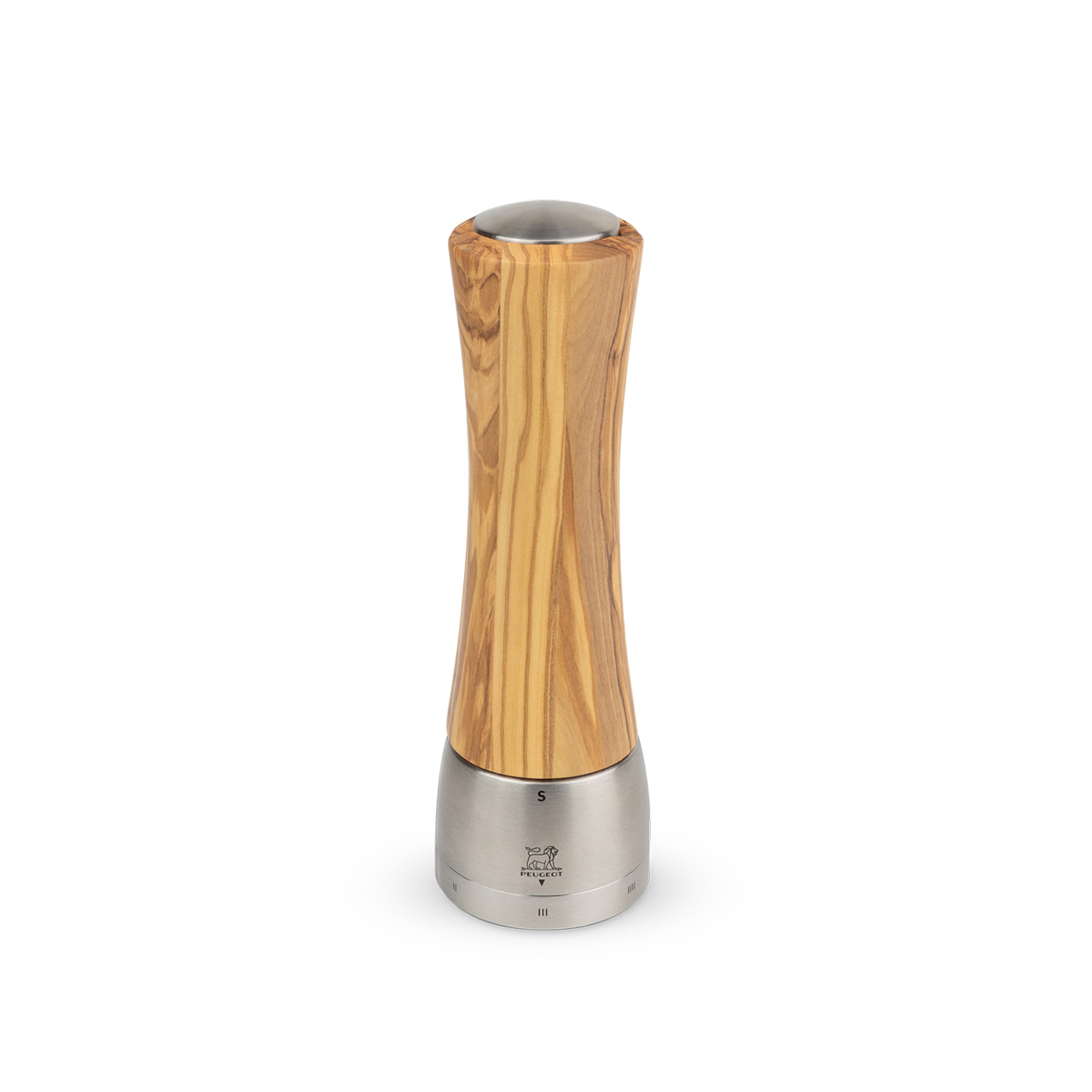 Salt Mill 21 cm Olive wood/Stainless steel