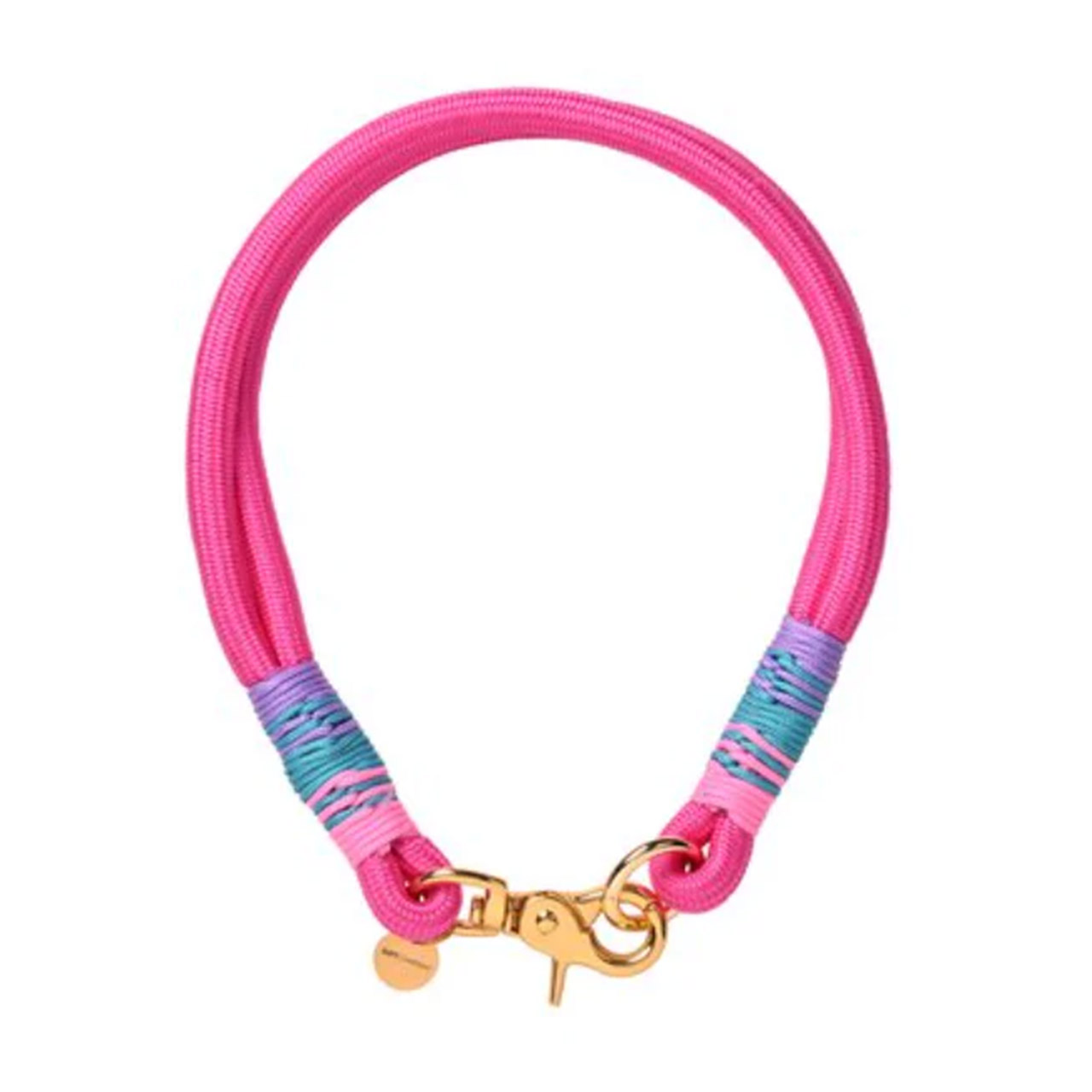 Dog collar M pink