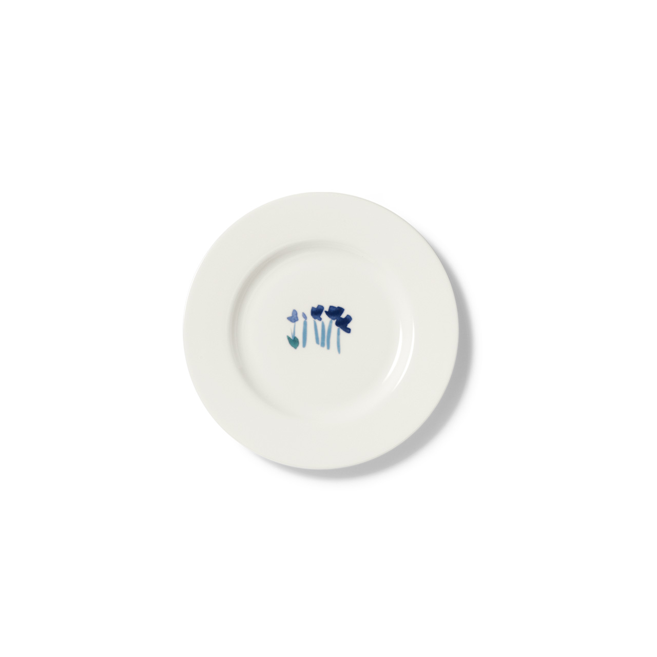 Bread plate 16 cm blue