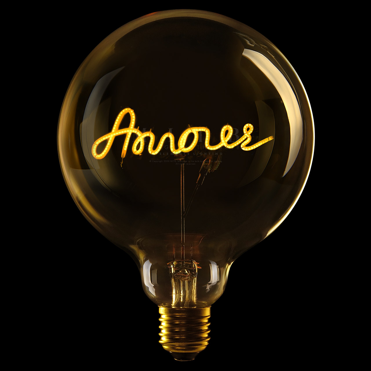 Deco Bulb AMOUR