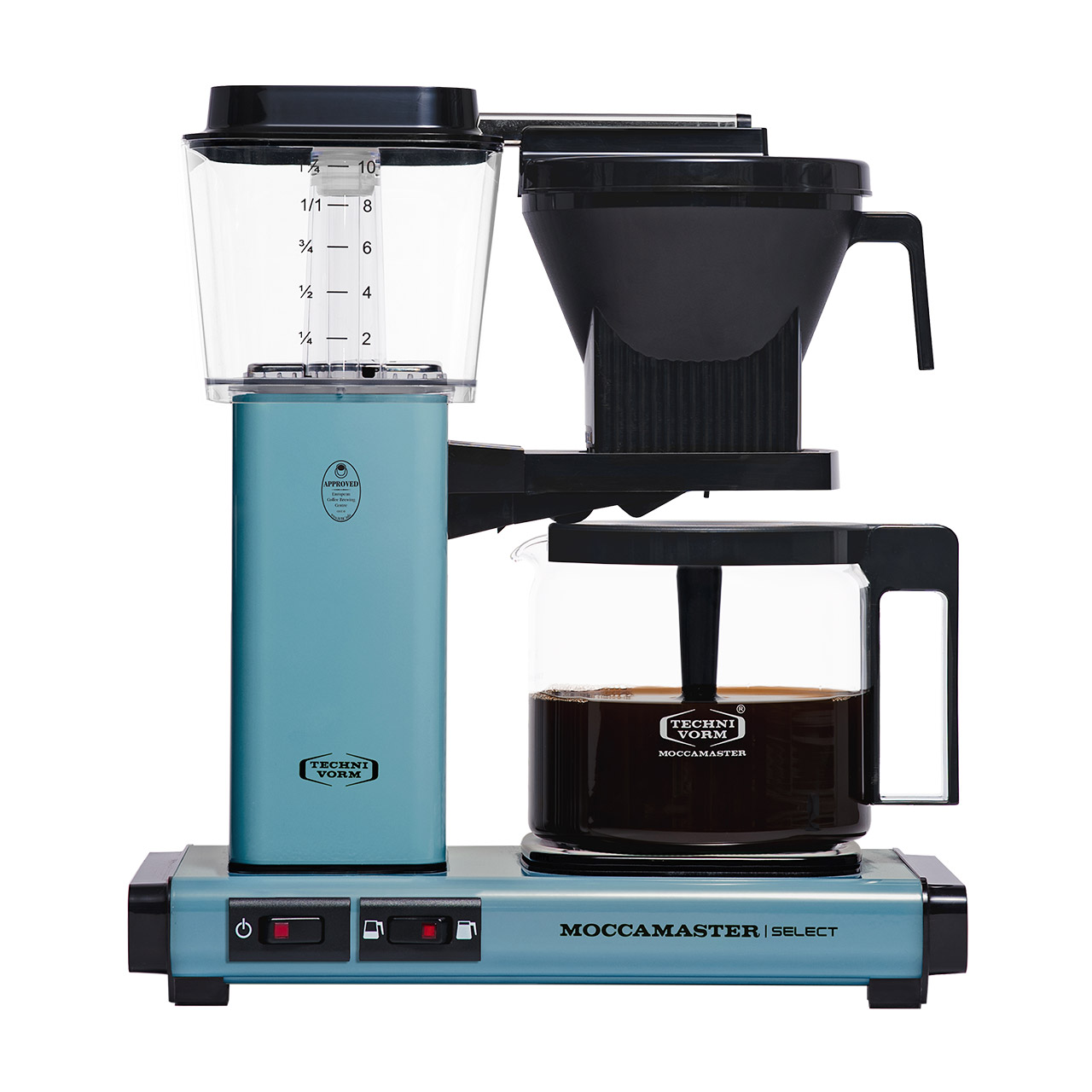 Coffee maker pastel blue