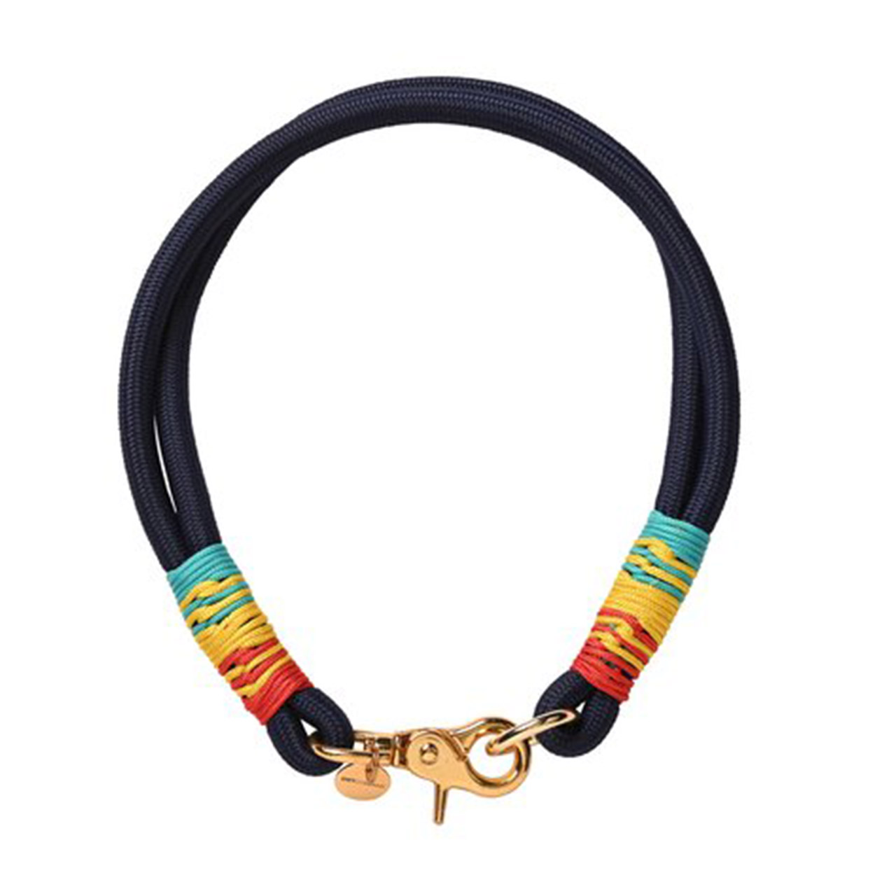 Dog collar L dark blue