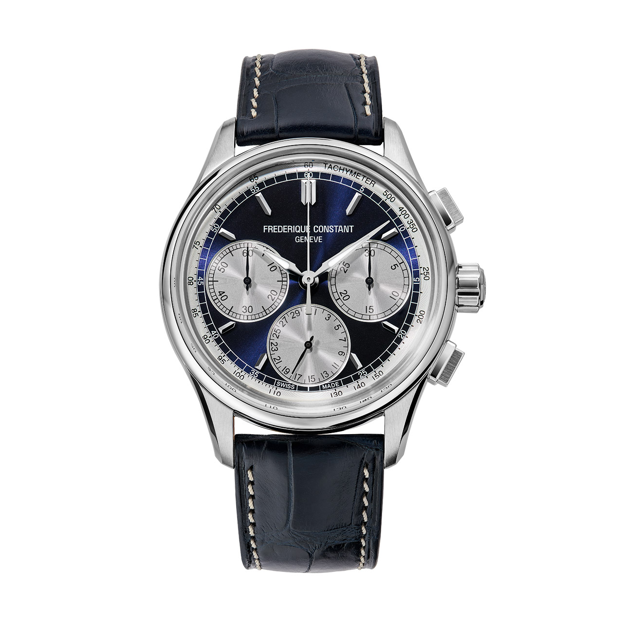 Armbanduhr Flyback Chronograph blau