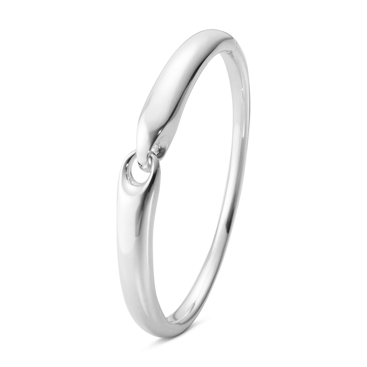 Bangle M sterling silver 925