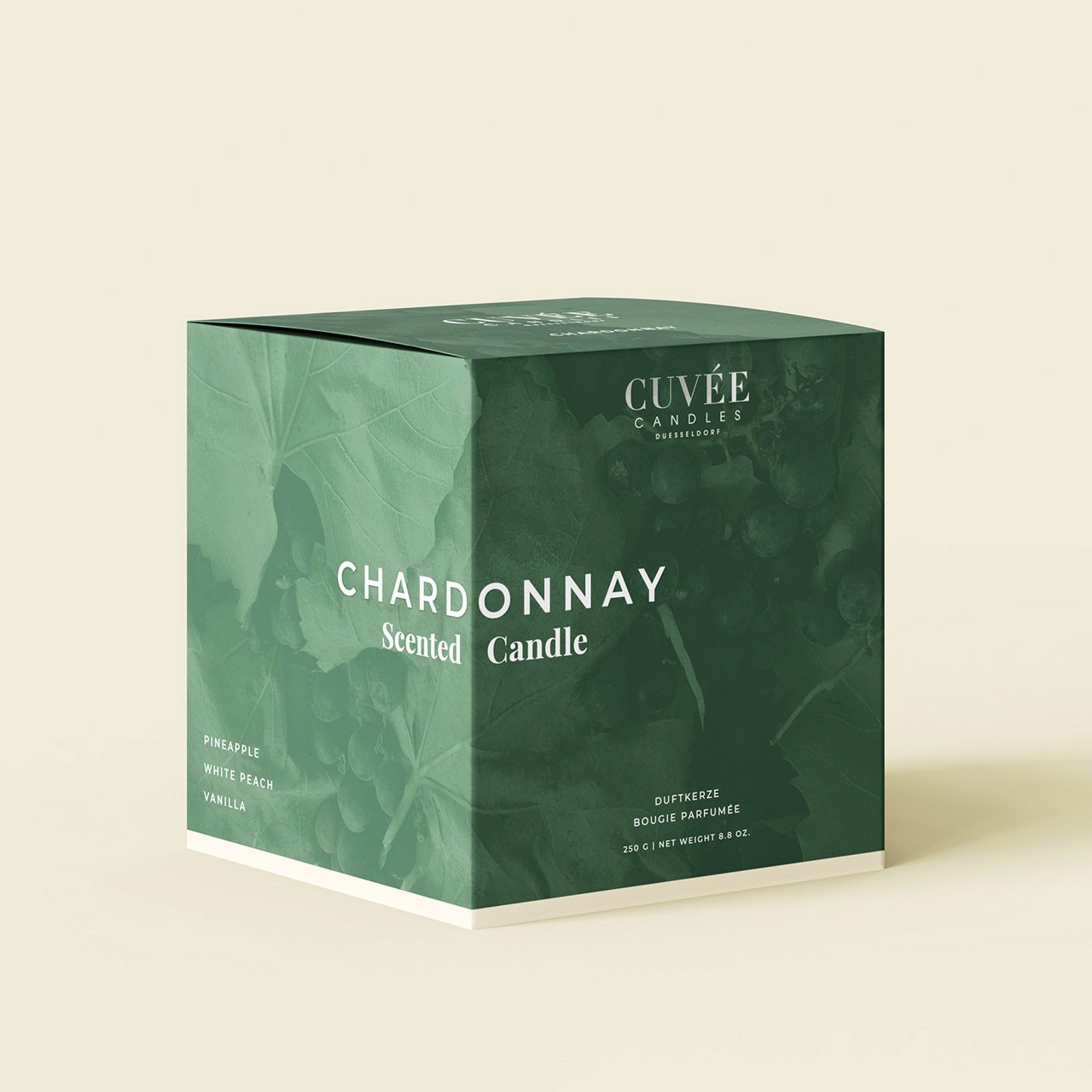 Scented candle 9.7 cm Chardonnay