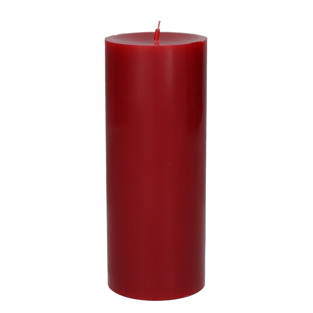 Pillar Candle 80/200 Nr. 250 burgundy