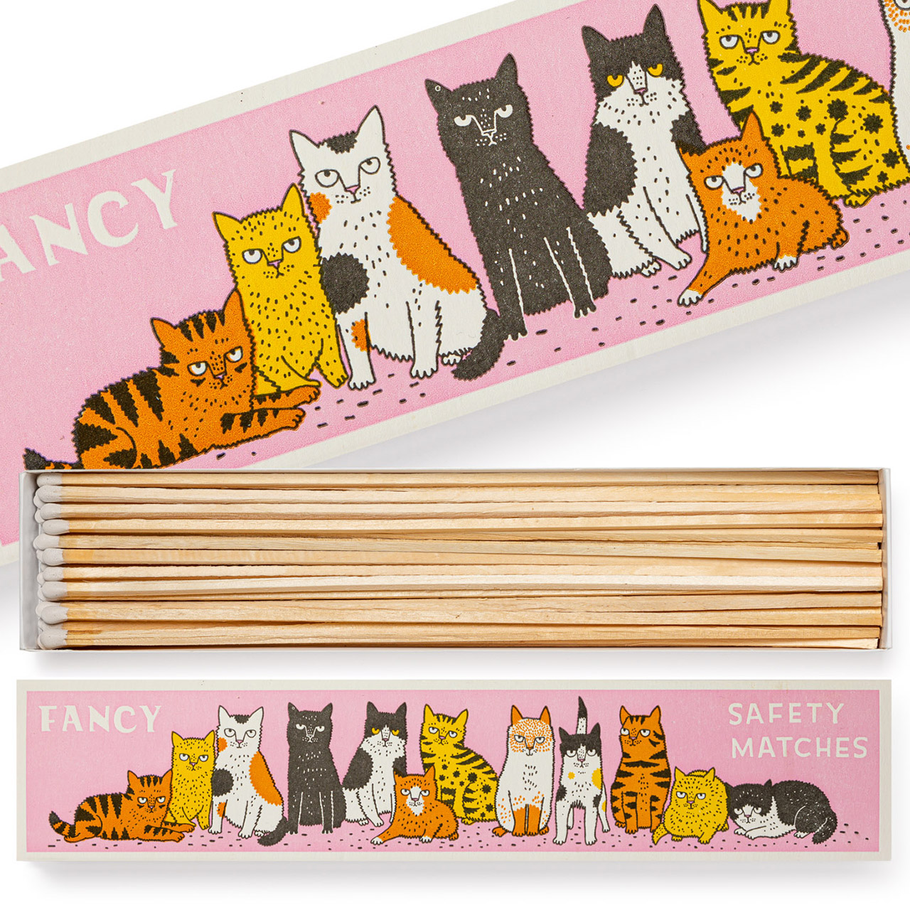 Matches Fancy Cat Safety Matches