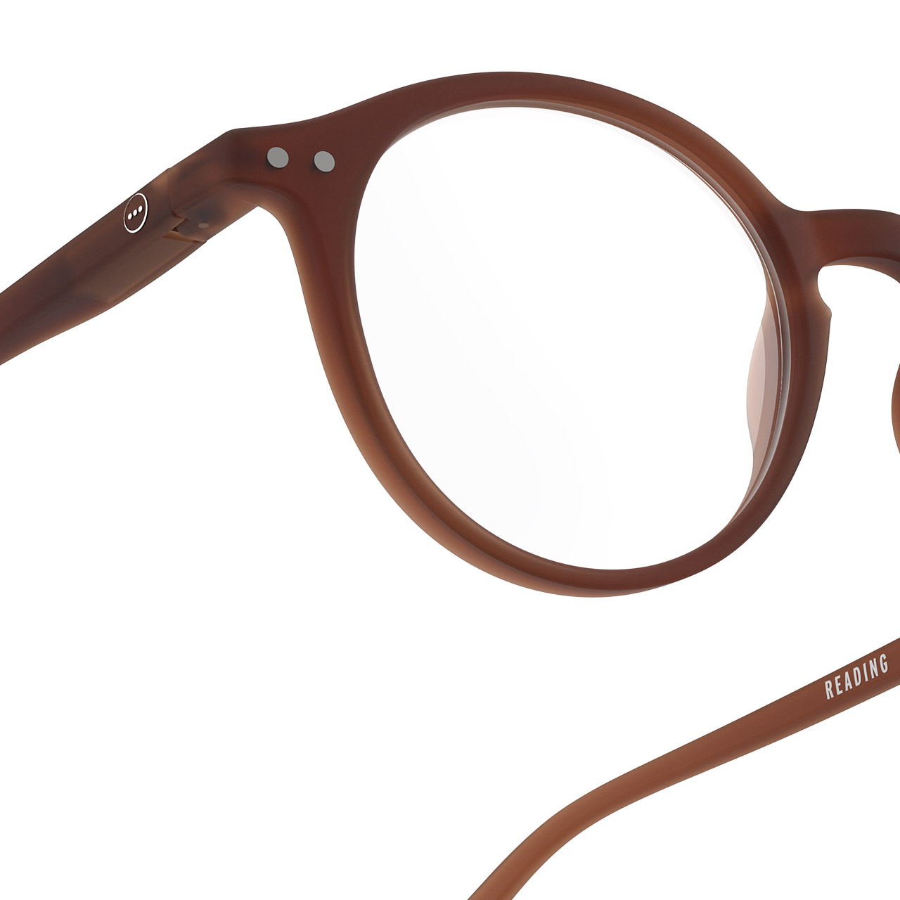 Reading Glasses Mahogany +2.50