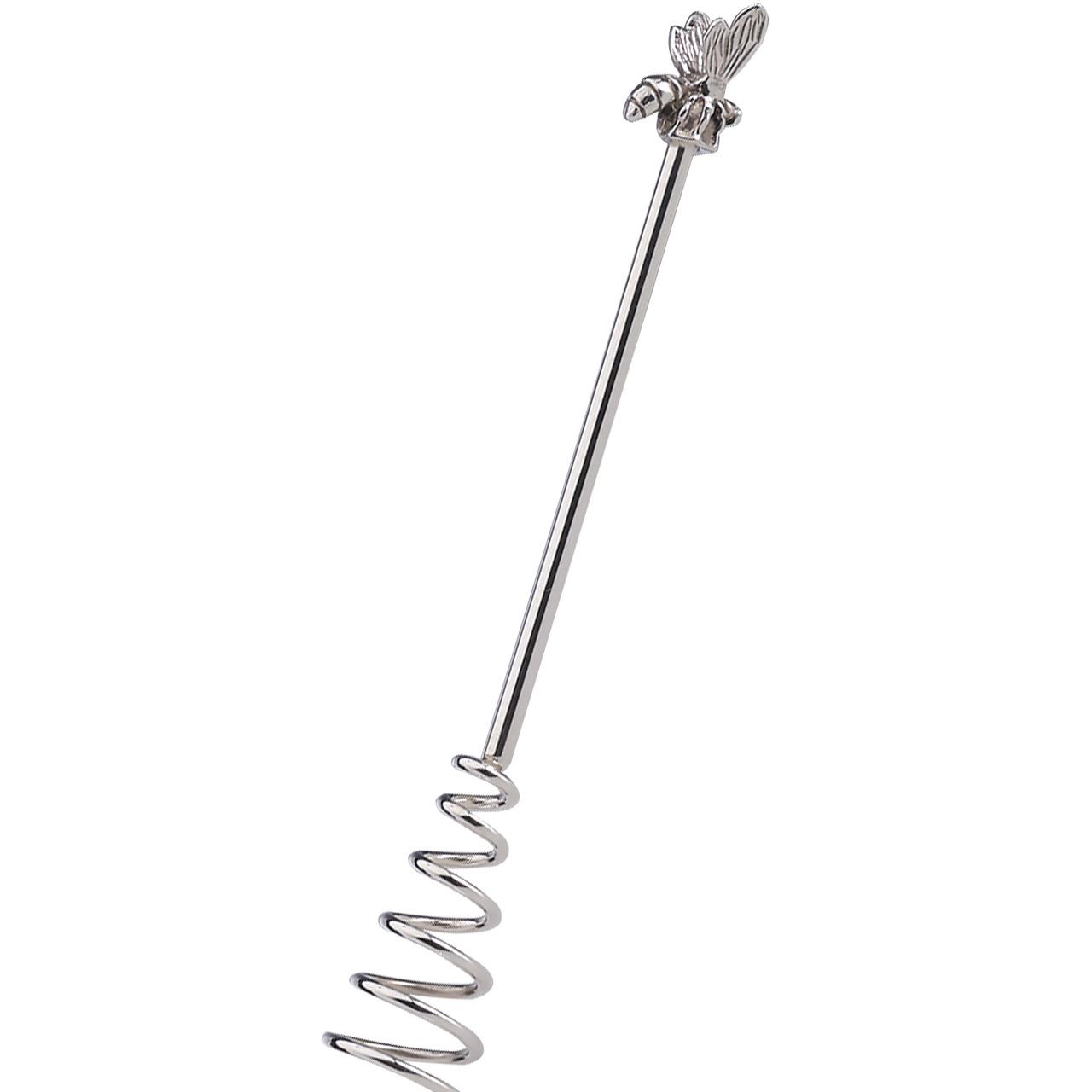 Honey Server bee 14 cm sterling silver