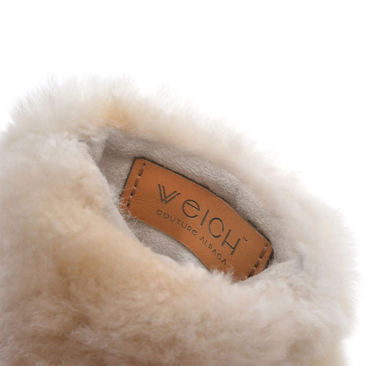 Hot Water Bottle Alpaca-Fur 3 l offwhite beige