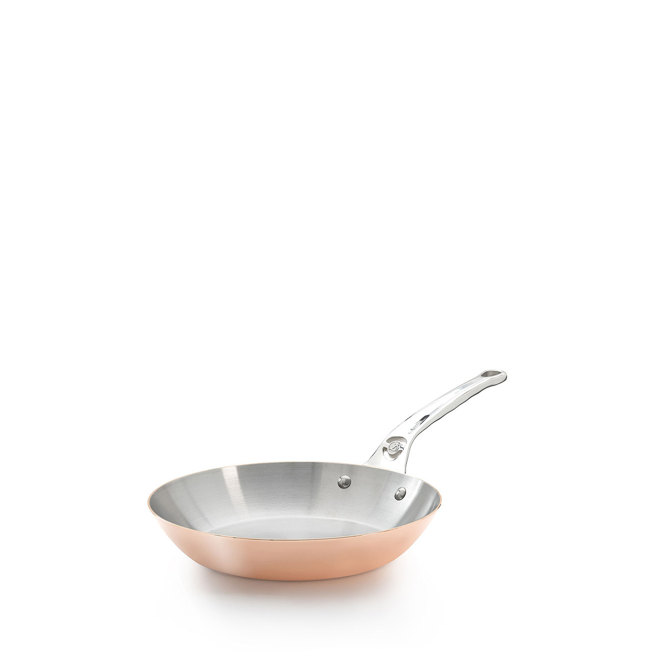 Pan round, Copper/Stainless Steel 24 cm