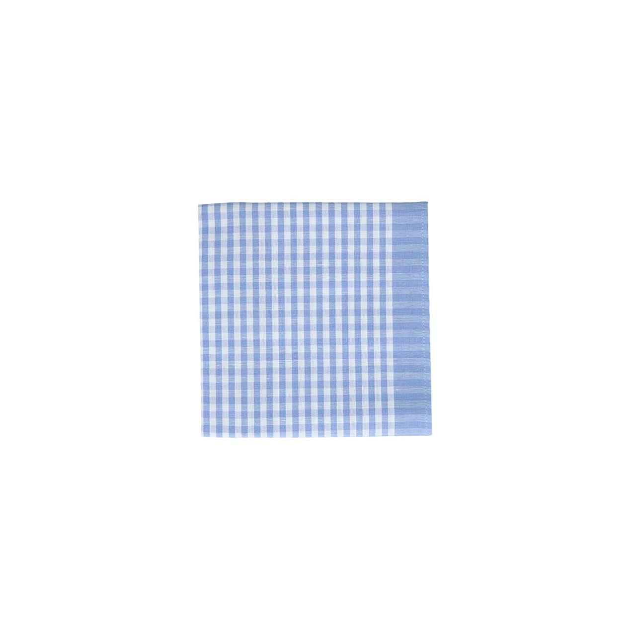 Kitchen Towel 50x70 cm Check small light blue