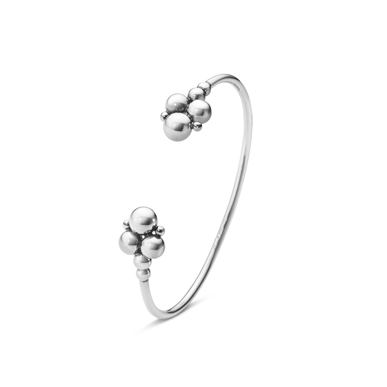 Bangle M sterling silver 925