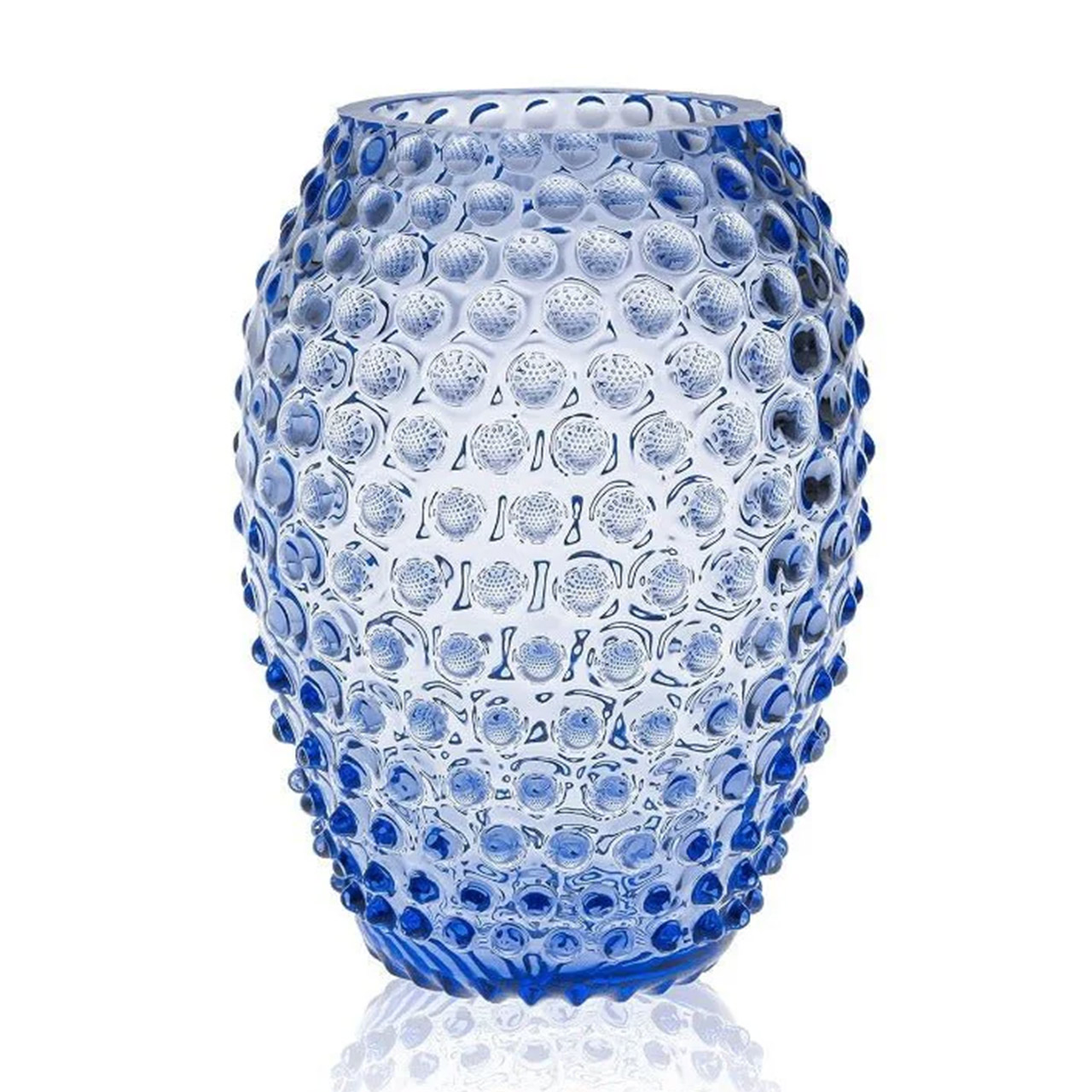 Vase 23 cm hellblau