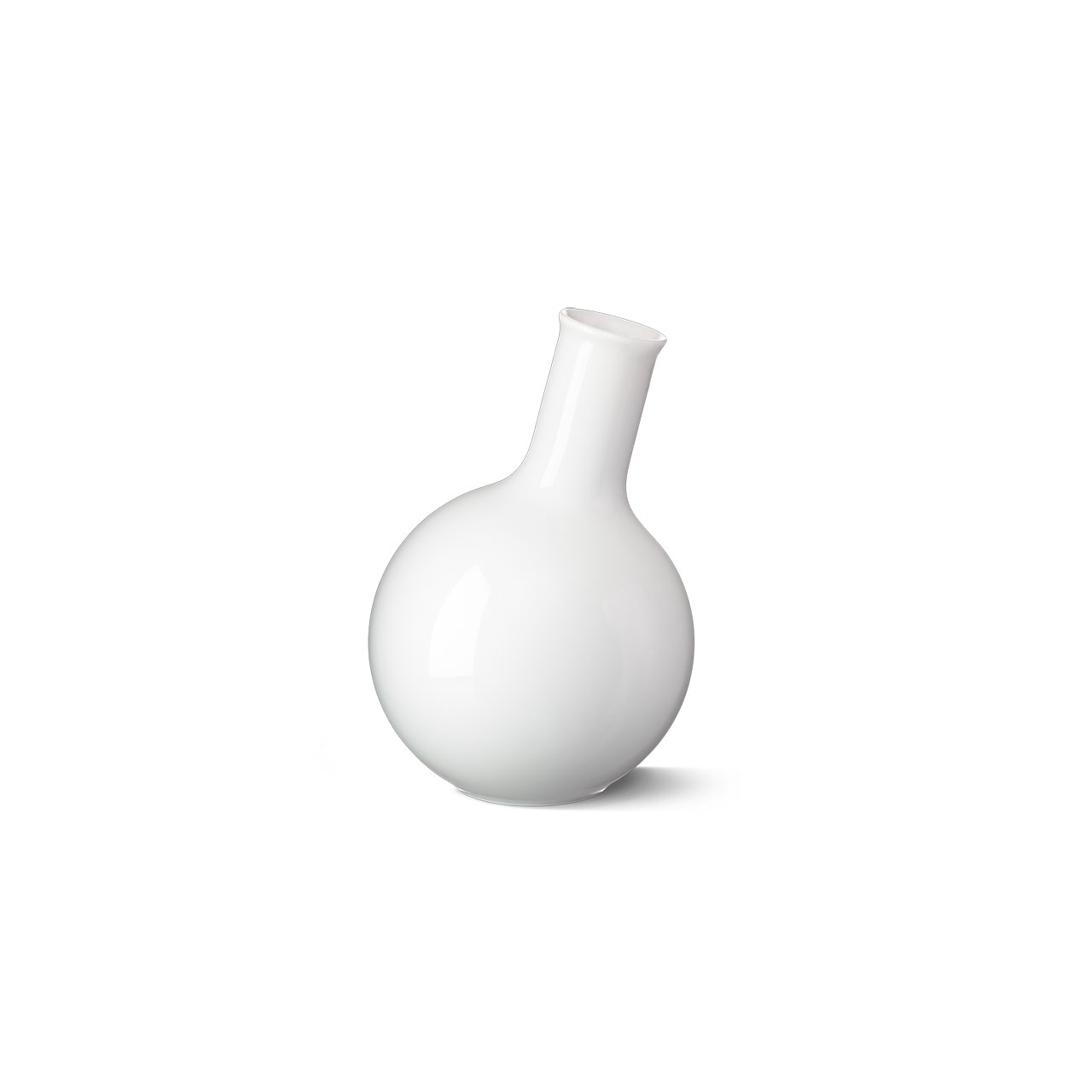 Vase Bulb white/white