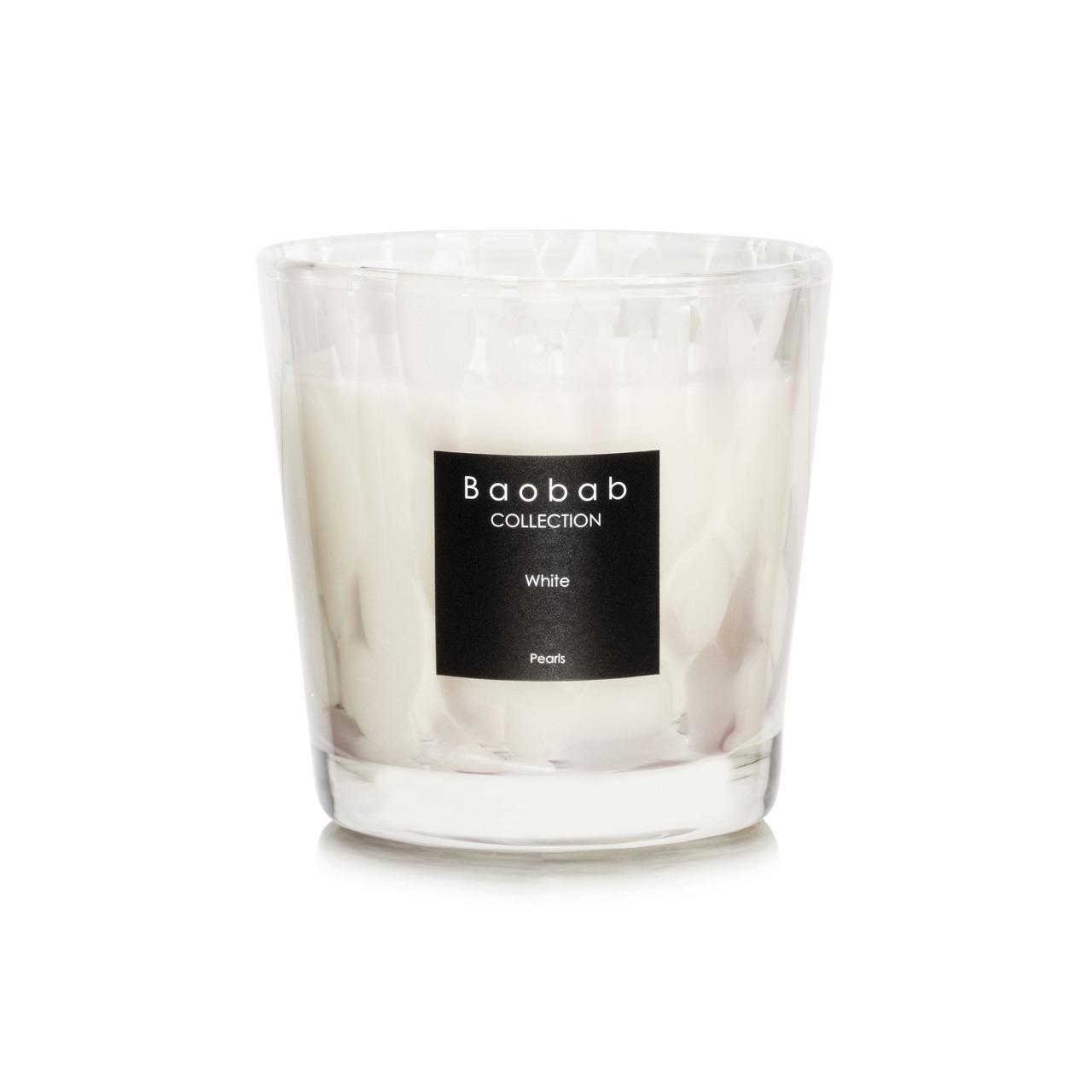 Scented Candle 8 cm White