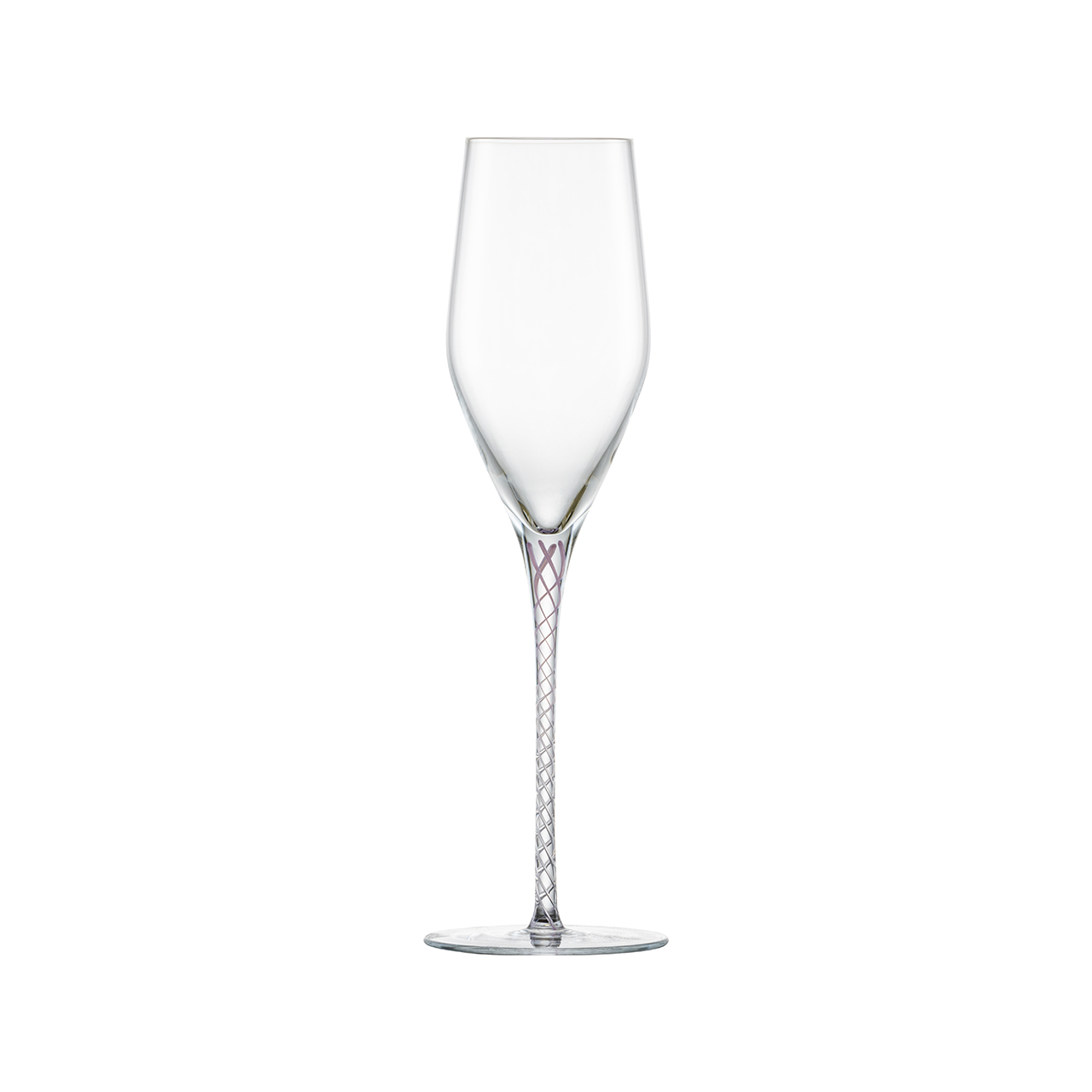 Champagneglass rose crystal