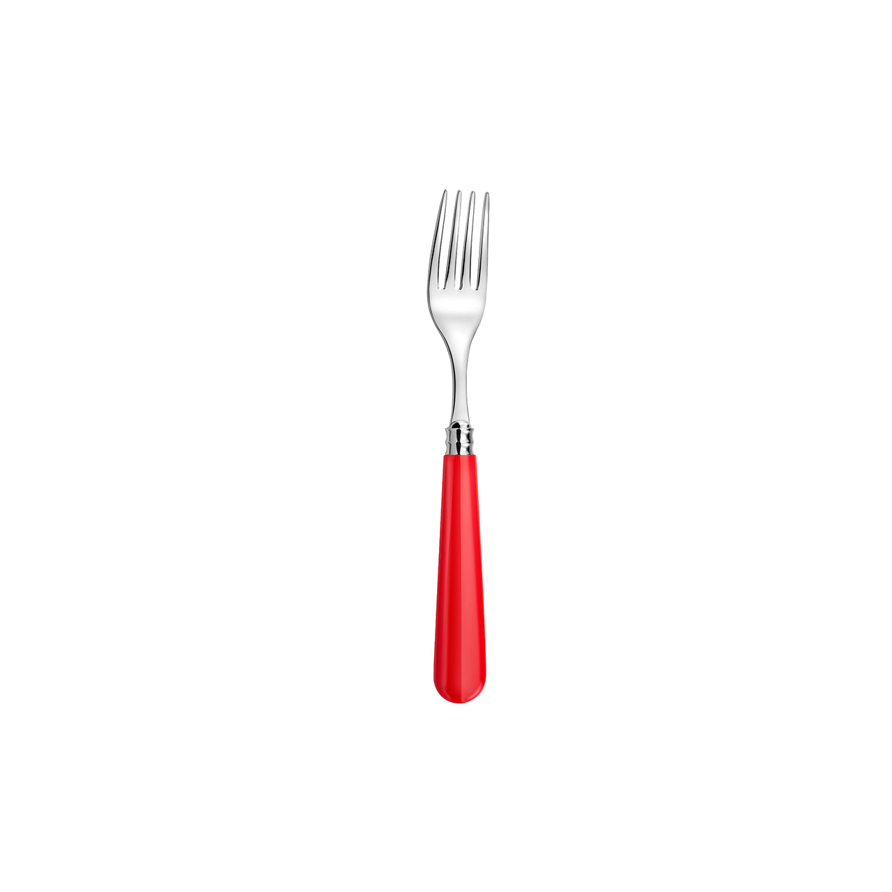 Dinner fork red