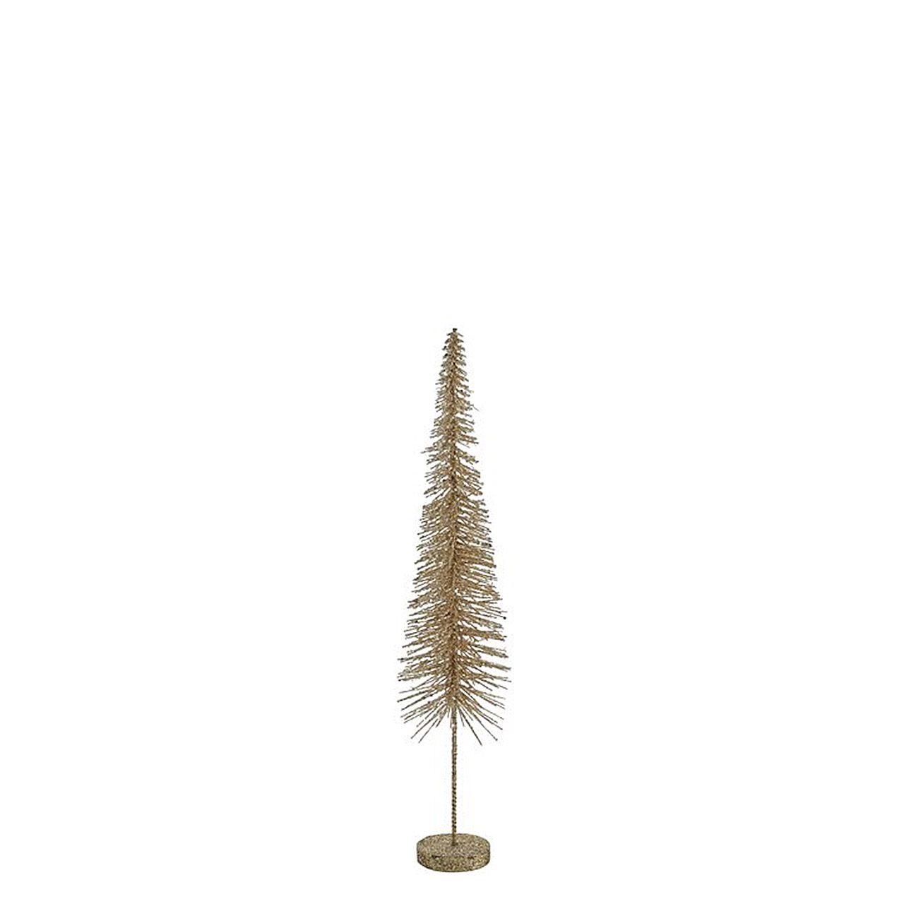 Christmas Tree with Glitter 49 cm gold