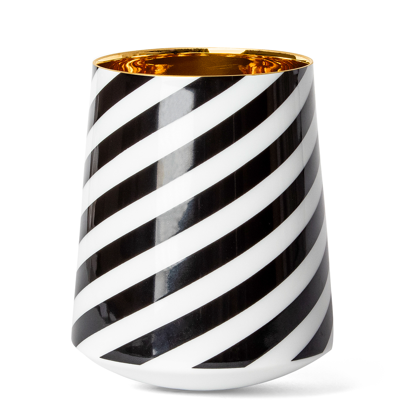 White Wine Tumbler 0.25 l Black Curl