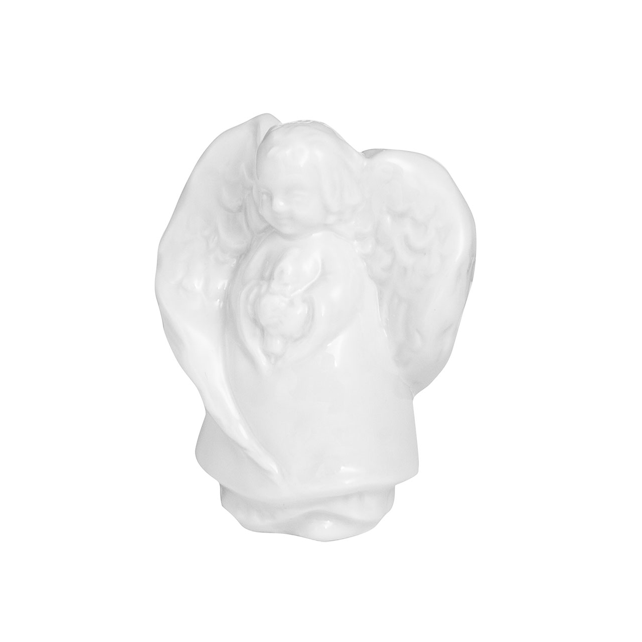 Christmas angel with candle h 4.2 cm