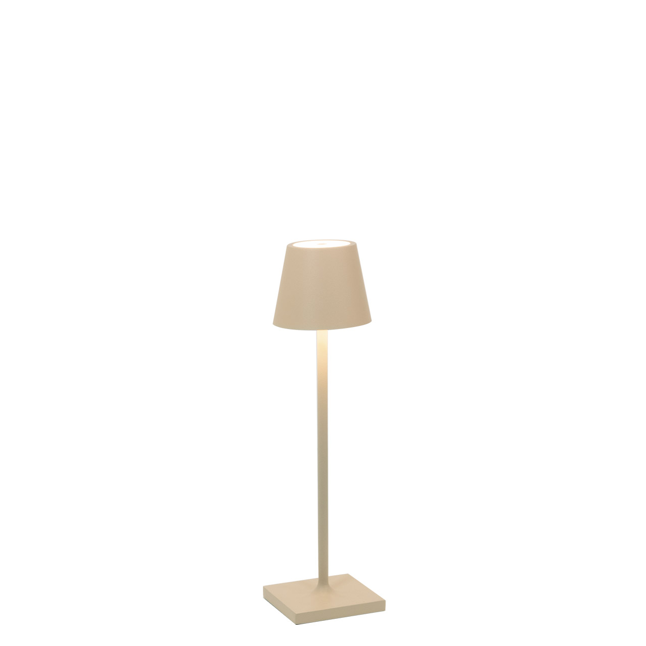 Table Lamp LED 27.5 cm dimmable mat sand