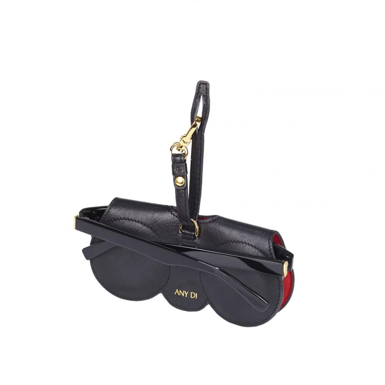 SunCover Glasses Case Black Gold