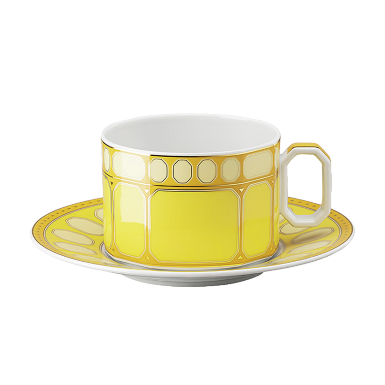 Tea Cup w. Saucer 0.26 l jonquil