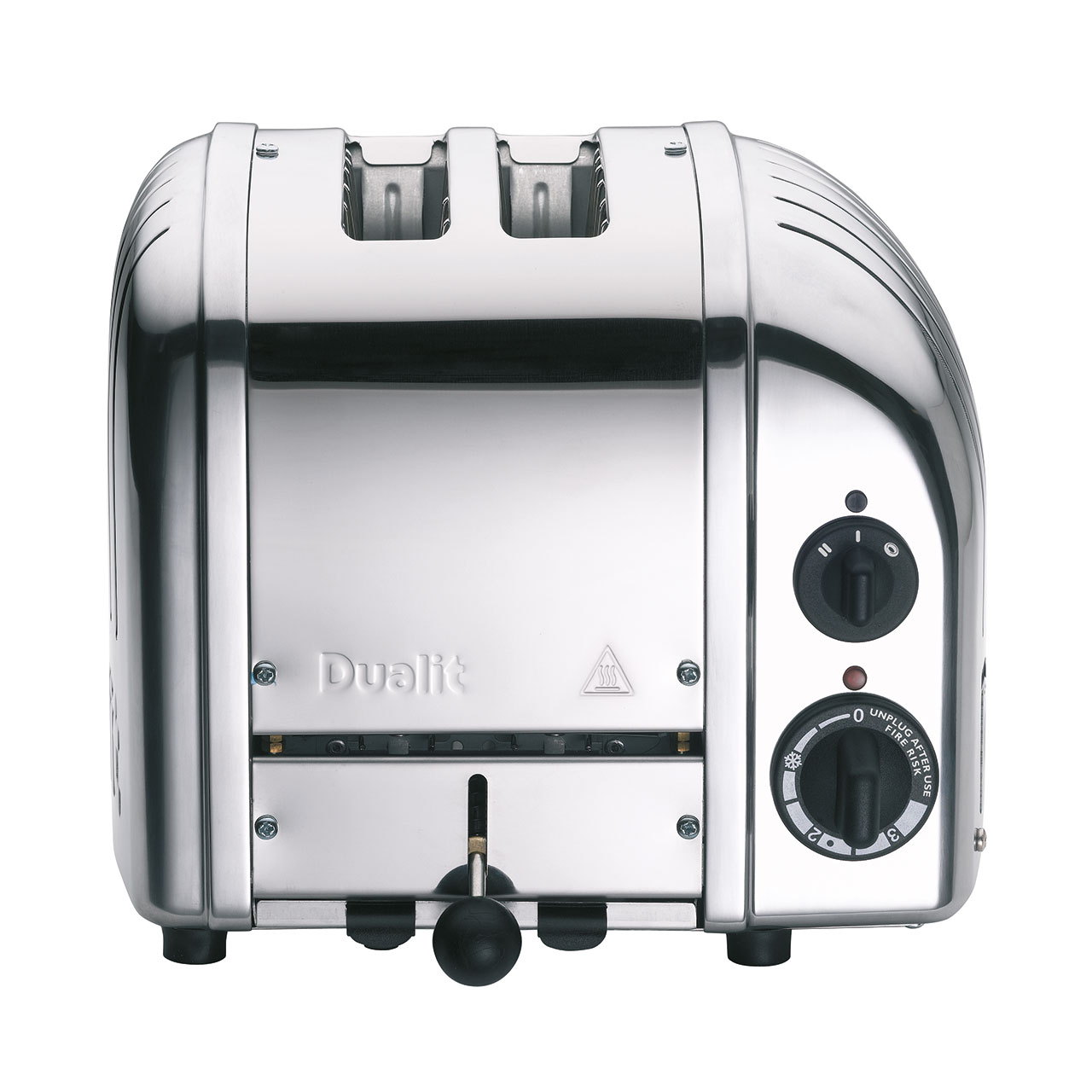 Toaster Vario 2, Aluminium poliert