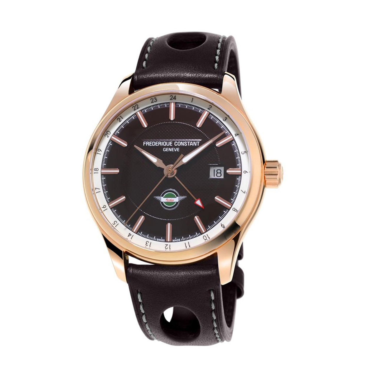 Watch Healy GMT Stainless Steel Gold-Plated Automatic