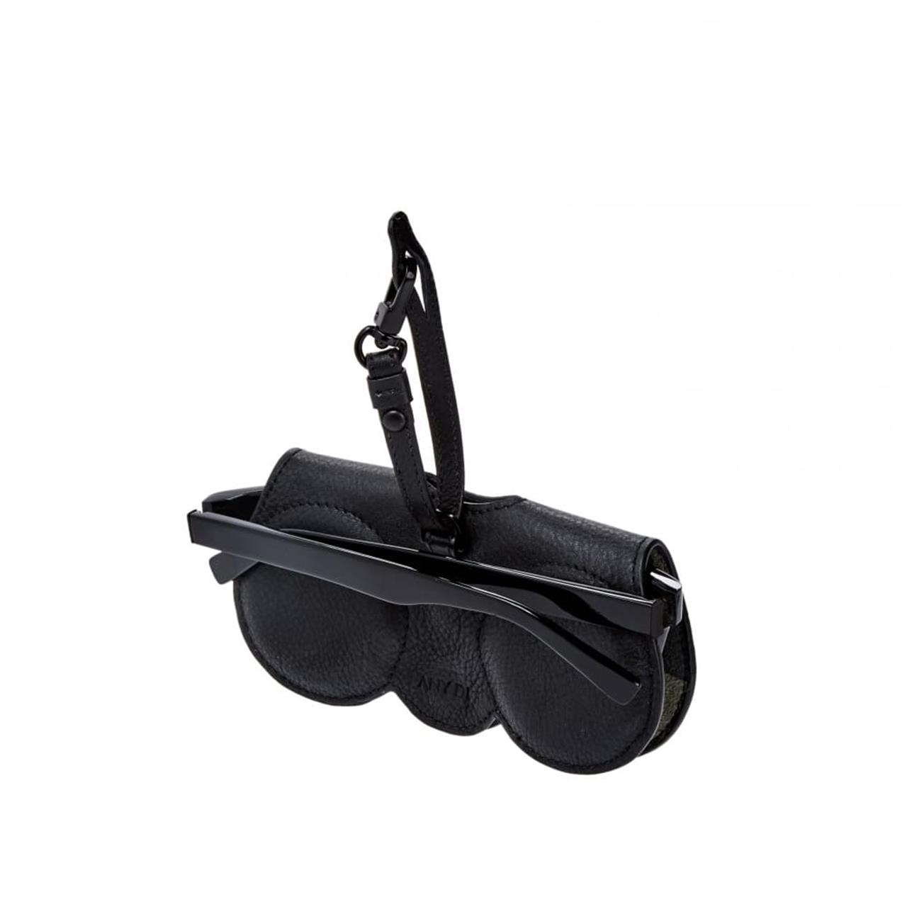 SunCover Glasses Case Black Camouflage