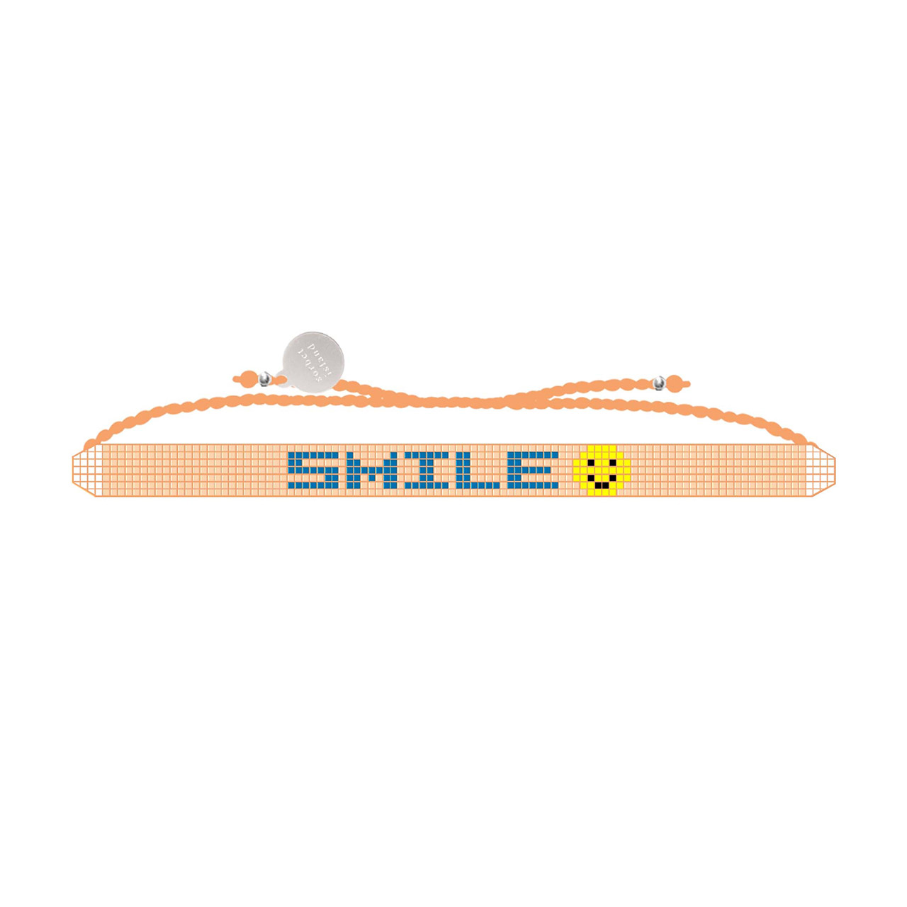 Mini-Glasperlenarmband SMILE