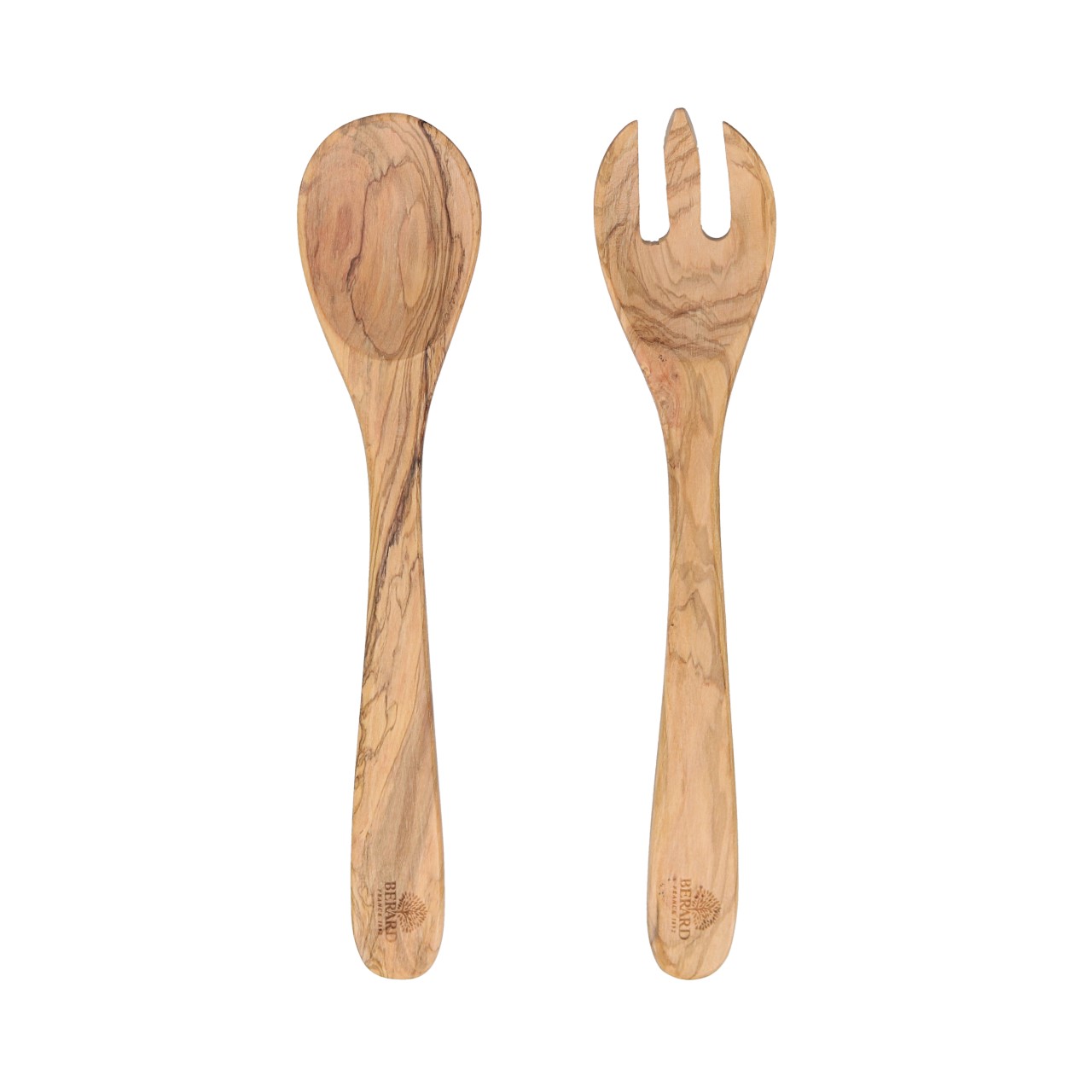 Salad Servers 2 pcs. 30 cm olive wood