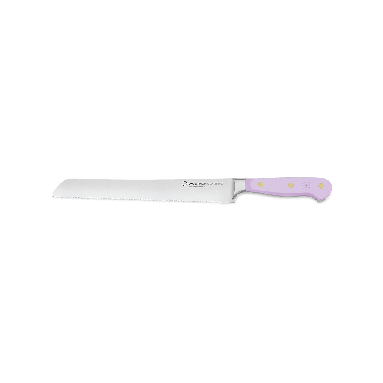 Bread Knife Double-Serrated 23 cm purple yam